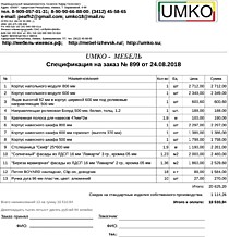 Подробный расчет цены